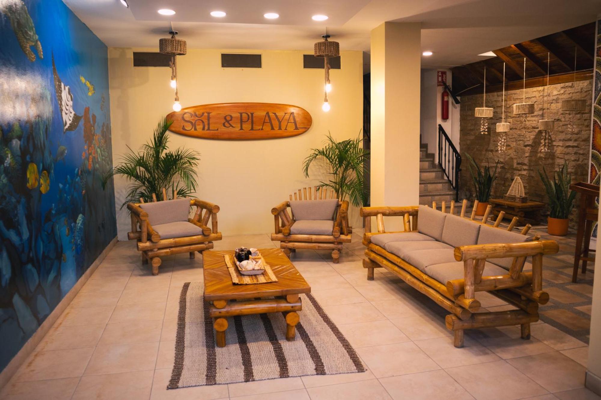 Hotel Sol Y Playa Montañita エクステリア 写真